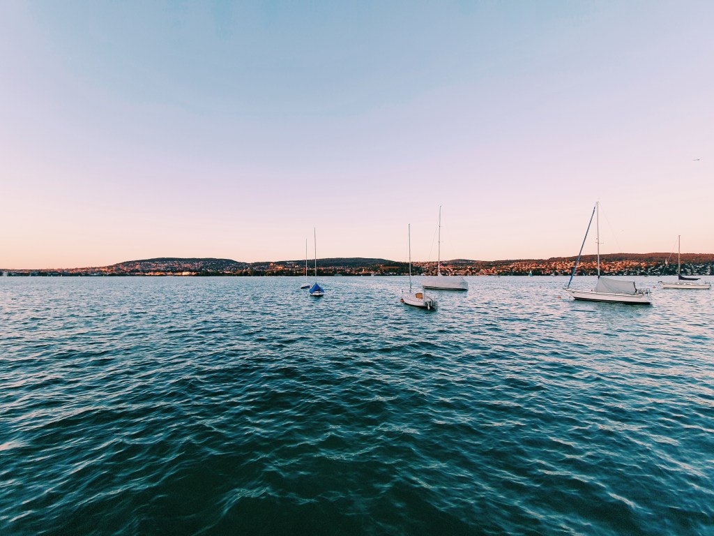 Lake Zurich sunset